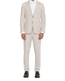 Abito Daniele Alessandrini uomo DUAM0018LY0019 beige monopetto