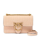 Pinko women's bag 100074A2YW Mini love bag beige
