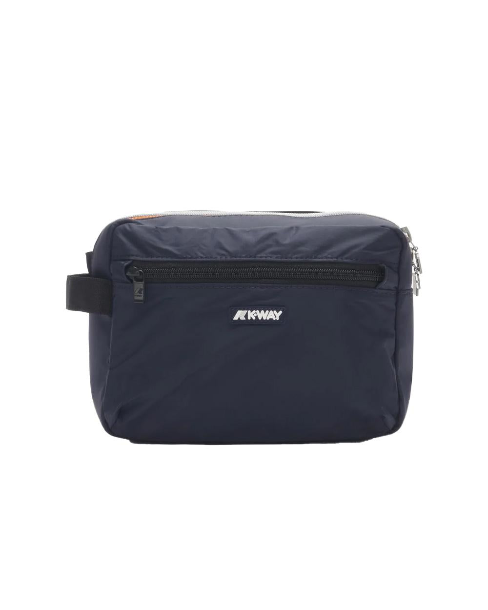 K-WAY Pochette K-WAY unisex K4127TW DEMU Blu impermeabile idrorepellente antivento tasca K4127TW K89 