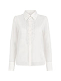 Camicia Studio donna 2616261013600 005 Agi in organza Bianco