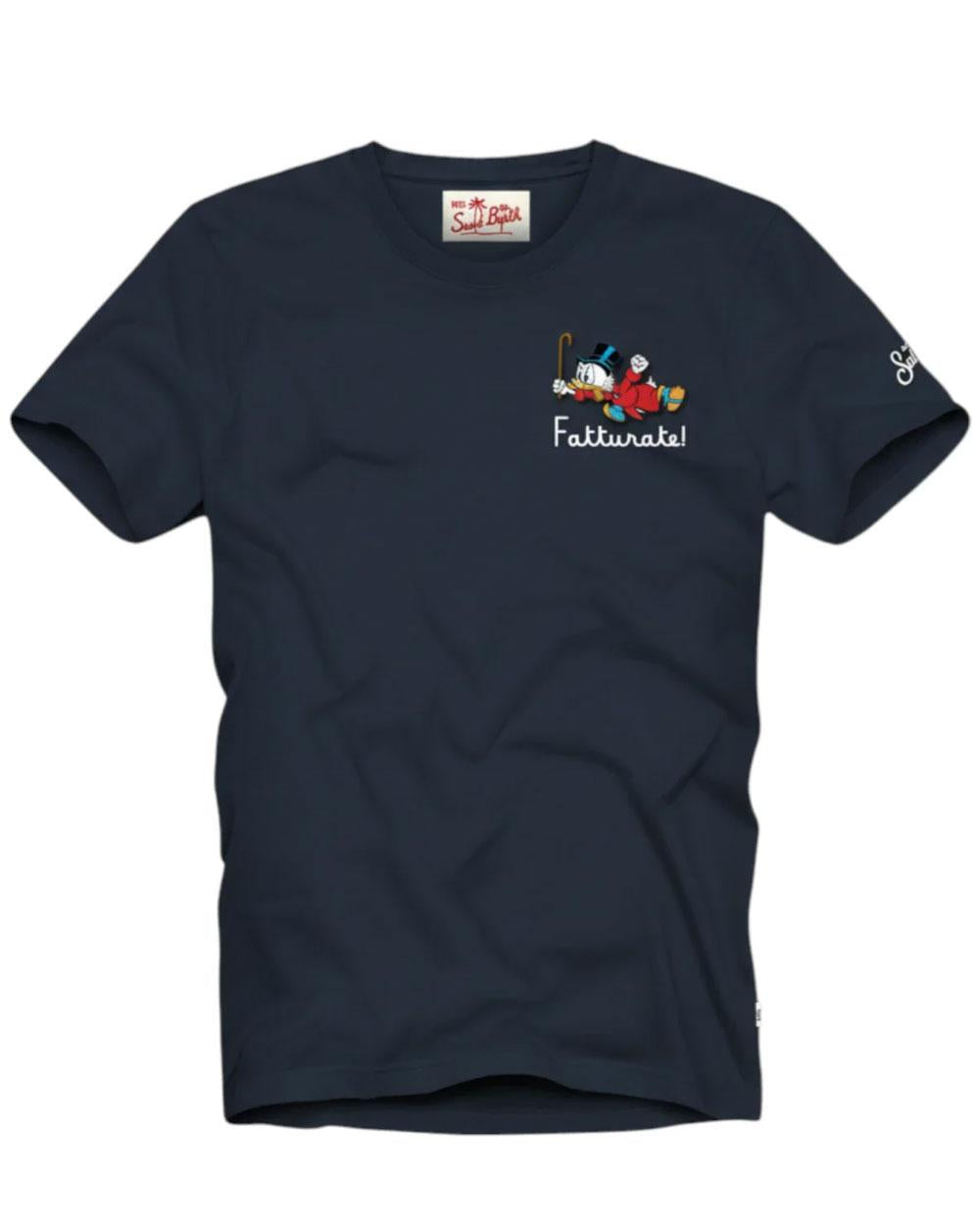 MC2 SAINT BARTH T-shirt Mc2 Saint Barth uomo Portofino Scrooge Fatturate blu POT000104205L 61 