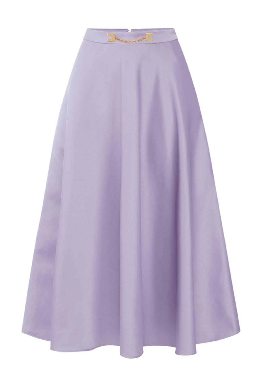 ELISABETTA FRANCHI Gonna Elisabetta Franchi donna GO15661E2EV7 Lilla<BR/> GO15661E2 EV7 