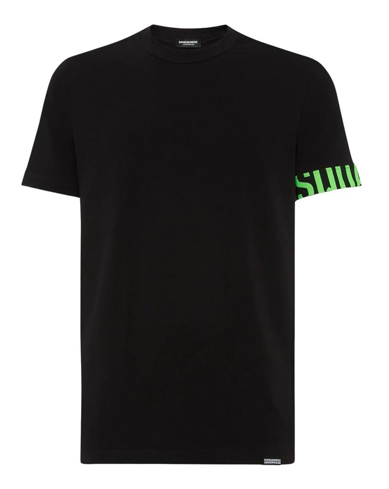 DSQUARED2 UNDERWEAR T-shirt Dsquared2 Underwear D9M3S5770 004 nera verde <BR/> D9M3S5770 004 