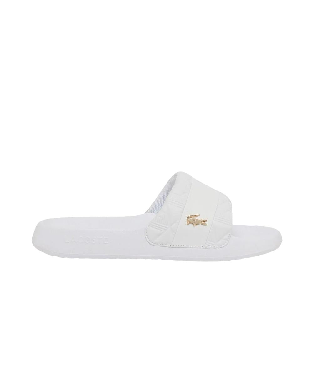 LACOSTE Ciabatte LACOSTE uomo Serve Slide Hybrid E03862 Bianche E03862 080 