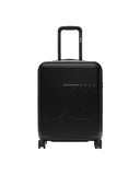 Trolley K-WAY uomo EUDOXIE K81372W Nero logo all over tasca quattro ruote