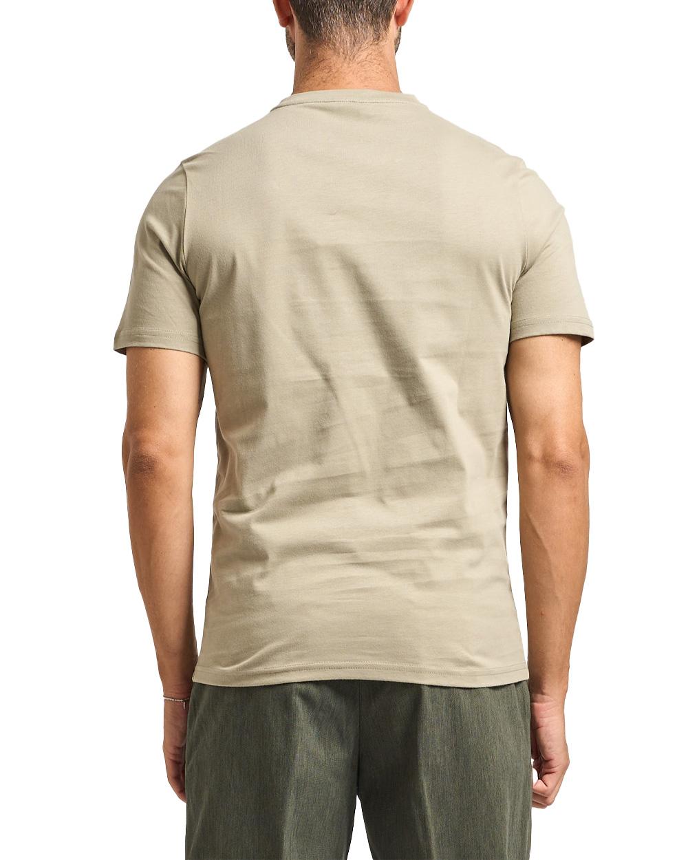 K-WAY T-shirt K-WAY donna ODOM LETTERING K7124ZW Beige cotone girocollo  regolre K7124ZW 633 