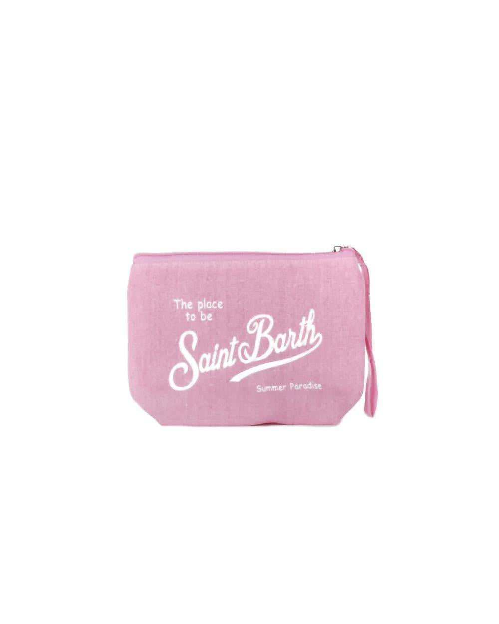MC2 SAINT BARTH Pochette MC2 SAINT BARTH unisex Aline Linen ALI000400142L Rosa lino ALI000400142L 21 