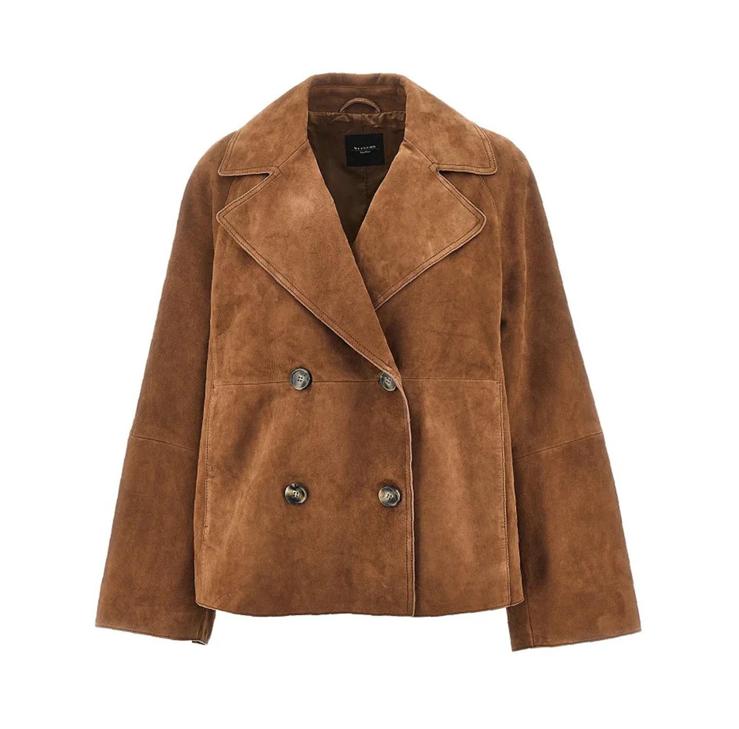 WEEKEND Giacca Weekend 2615441011600 001 Sospiro scamosciata Terracotta<BR/> 2615441011600 001 