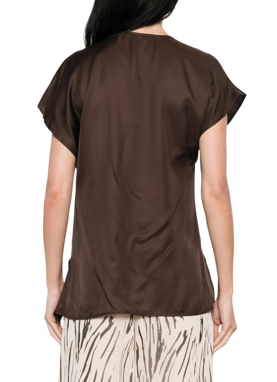 PENNYBLACK Blusa Pennyblack donna 2611161053200 003 Chiffon Marrone<BR/> 2611161053200 003 