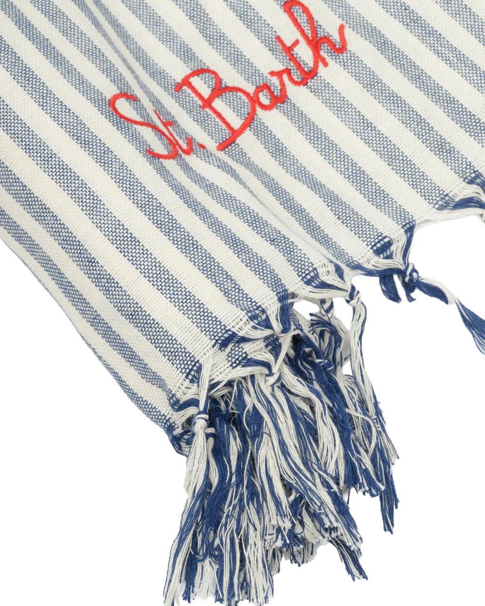 MC2 SAINT BARTH Telo mare MC2 SAINT BARTH unisex FOUL00202766L Blu<BR/> FOUL00202766L 61 
