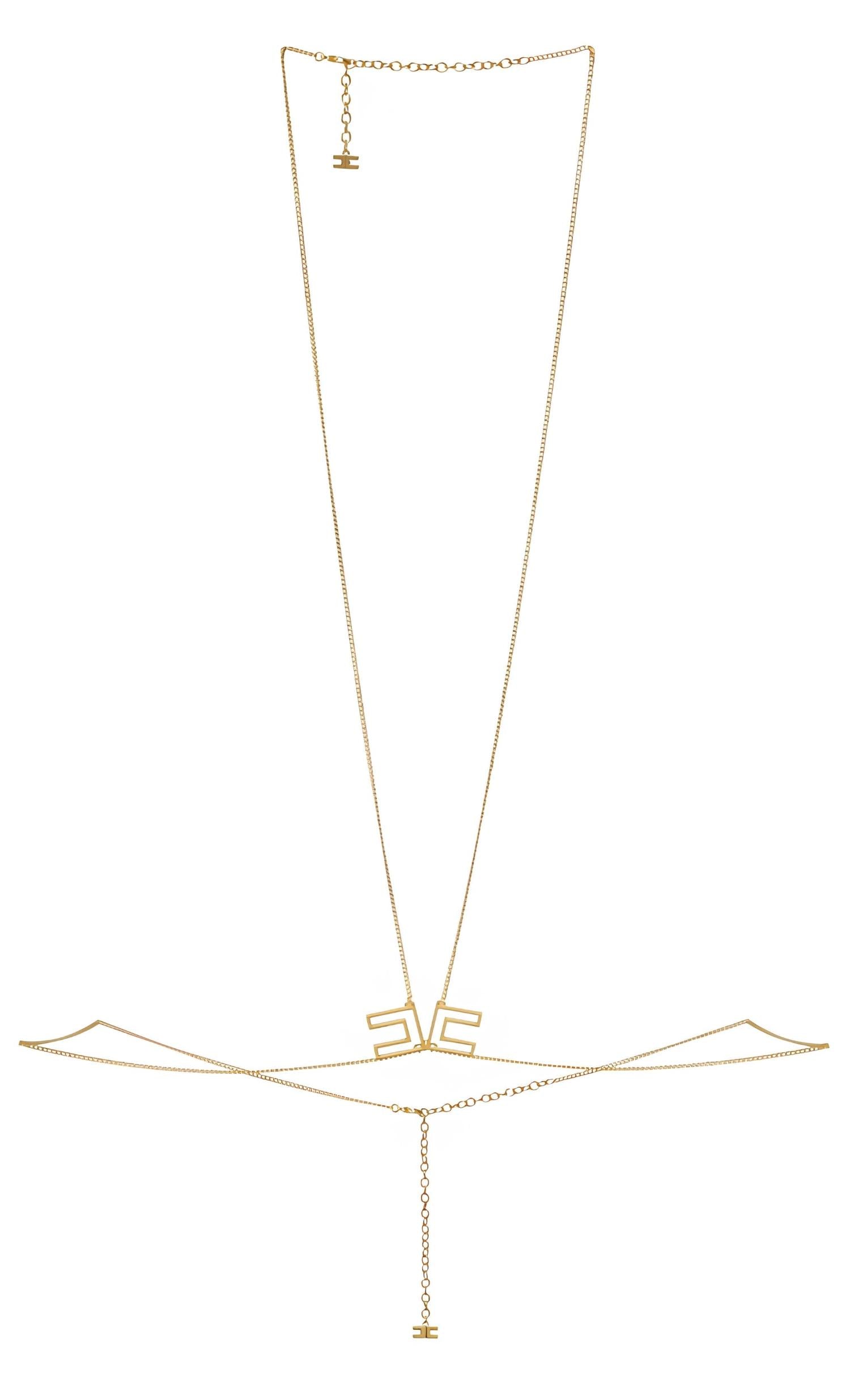 ELISABETTA FRANCHI Collana Elisabetta Franchi donna CO34A62E2U95 The Femme Paradox Oro <BR/> CO34A62E2 U95 