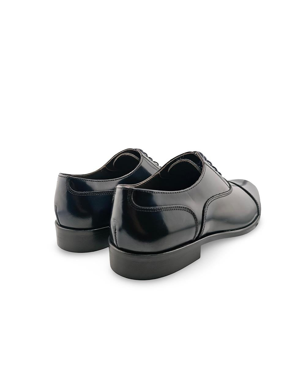 DANIELE ALESSANDRINI Scarpe DANIELE ALESSANDRINI uomo DUEF0003 Blu oxford pelle punta stondata cinque coppie lacci sottili<BR/> DUEF0003 7001 