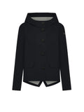 Giubbino RRD donna 25504 60 Montecristo Color Hood Wom Jkt Blue Black bottoni a pressione cappuccio