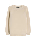 Maglia Weekend 2615361181600 001 Aere a punto Links cotone Ecru