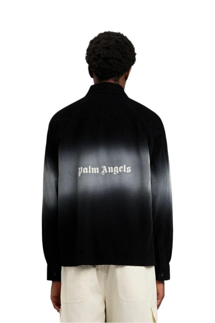 PALM ANGELS Camicia PALM ANGELS uomo PMES024 S26FAB0011003 Nero PMES024S26FAB001 1003 