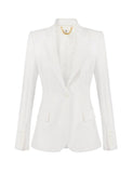 Giacca Elisabetta Franchi donna GI21661E2360 Avorio