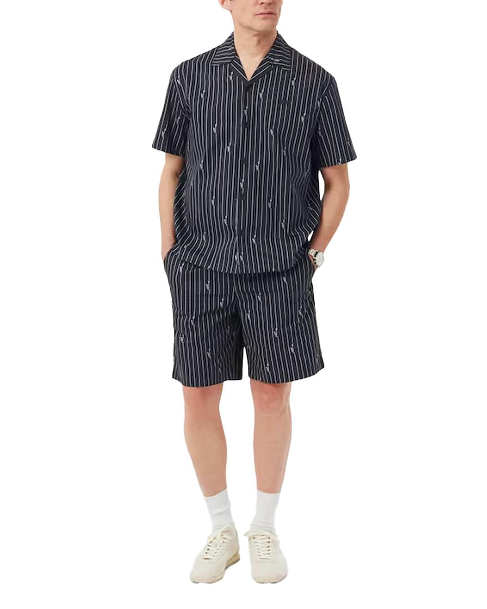LACOSTE Bermuda LACOSTE uomo GH1964 Nero GH1964 IY8 