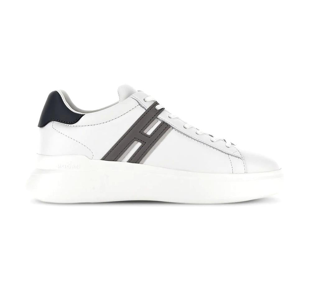 HOGAN Sneakers Hogan uomo HXM5800DV42UAI0ZCNHO239K H580 bianche pelle HXM5800DV42UAI0ZCN HO239K 