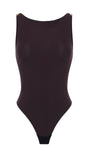 Body Elisabetta Franchi women BO03462E2EV9 The Club Chocolate