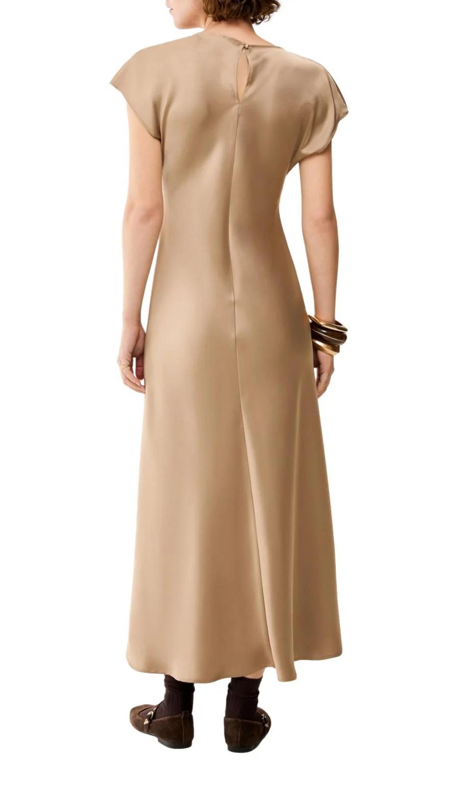 PENNYBLACK Abito Pennyblack donna 2611221052200 006 Effetto raso Sabbia<BR/> 2611221052200 006 