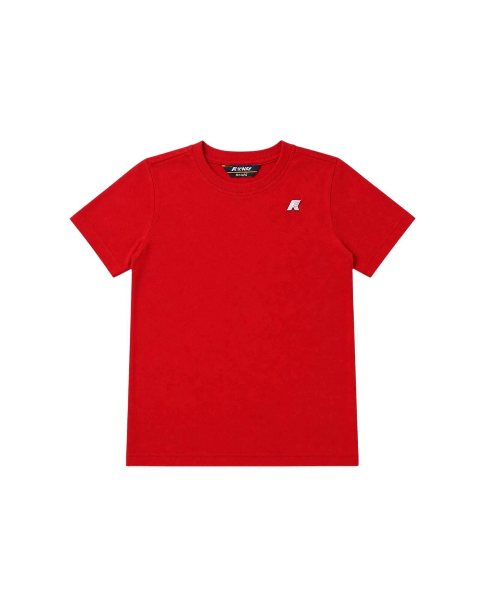 K-WAY T-shirt K-WAY bambino K21457W B04 Rosso K21457W B04 