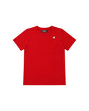 T-shirt K-WAY bambino K21457W B04 Rosso