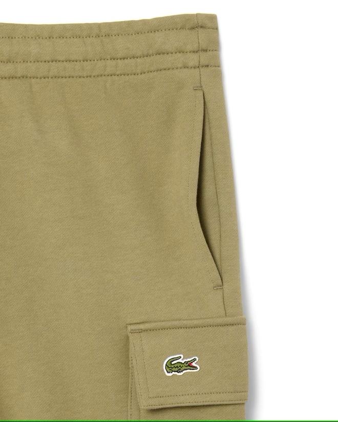 LACOSTE shorts lacoste uomo GH9743 00 cachi bmy block GH9743 BMY 