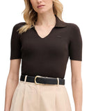 Maglia LACOSTE donna AF9874 Marrone
