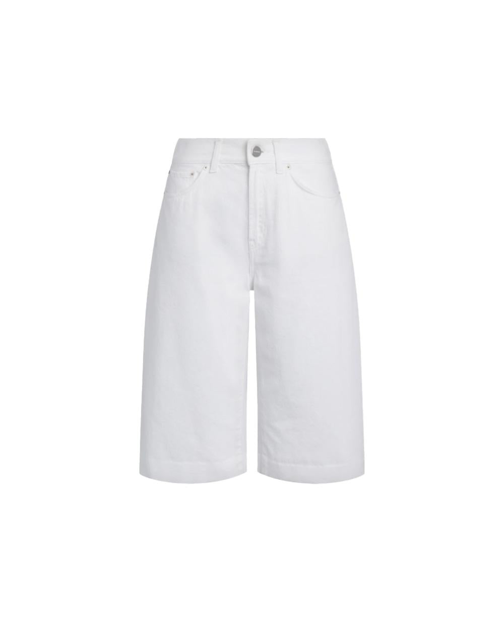 DONDUP Bermuda DONDUP donna DELFINE DP859BF0018D Bianco<BR/> DP859BF0018D 000 
