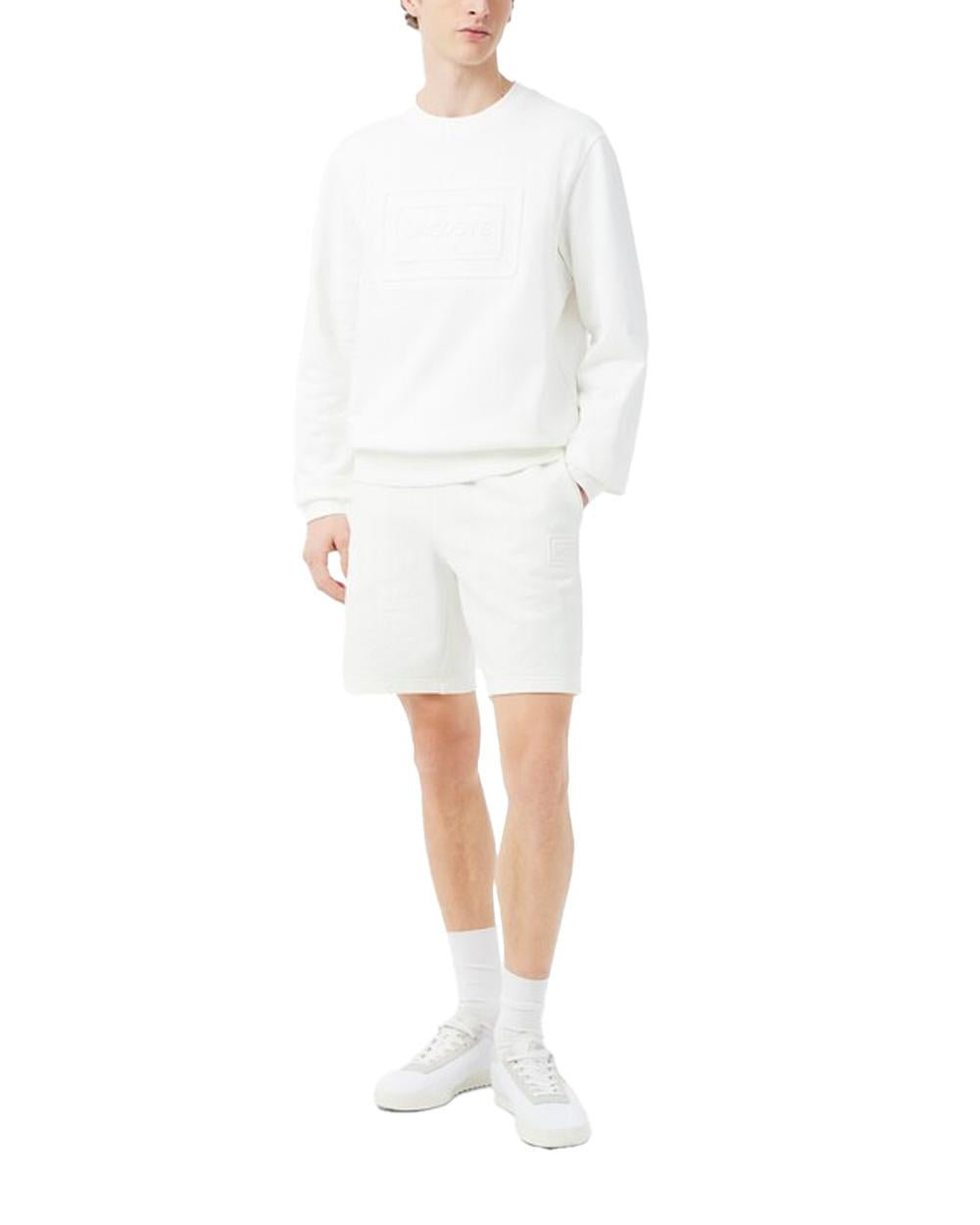LACOSTE Bermuda LACOSTE uomo GH0788 Bianco GH0788 70V 