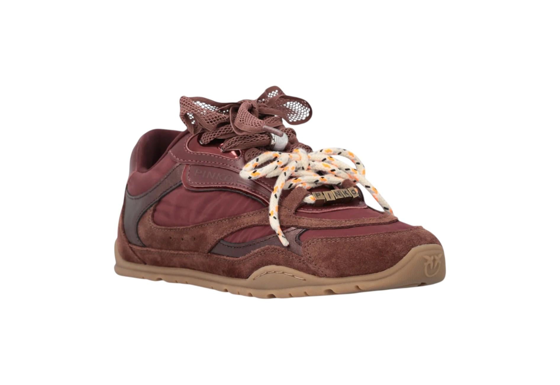 PINKO Sneakers Pinko donna SS0185P132 CR8 Yulia 01 Burgundy <BR/> SS0185P132 CR8 