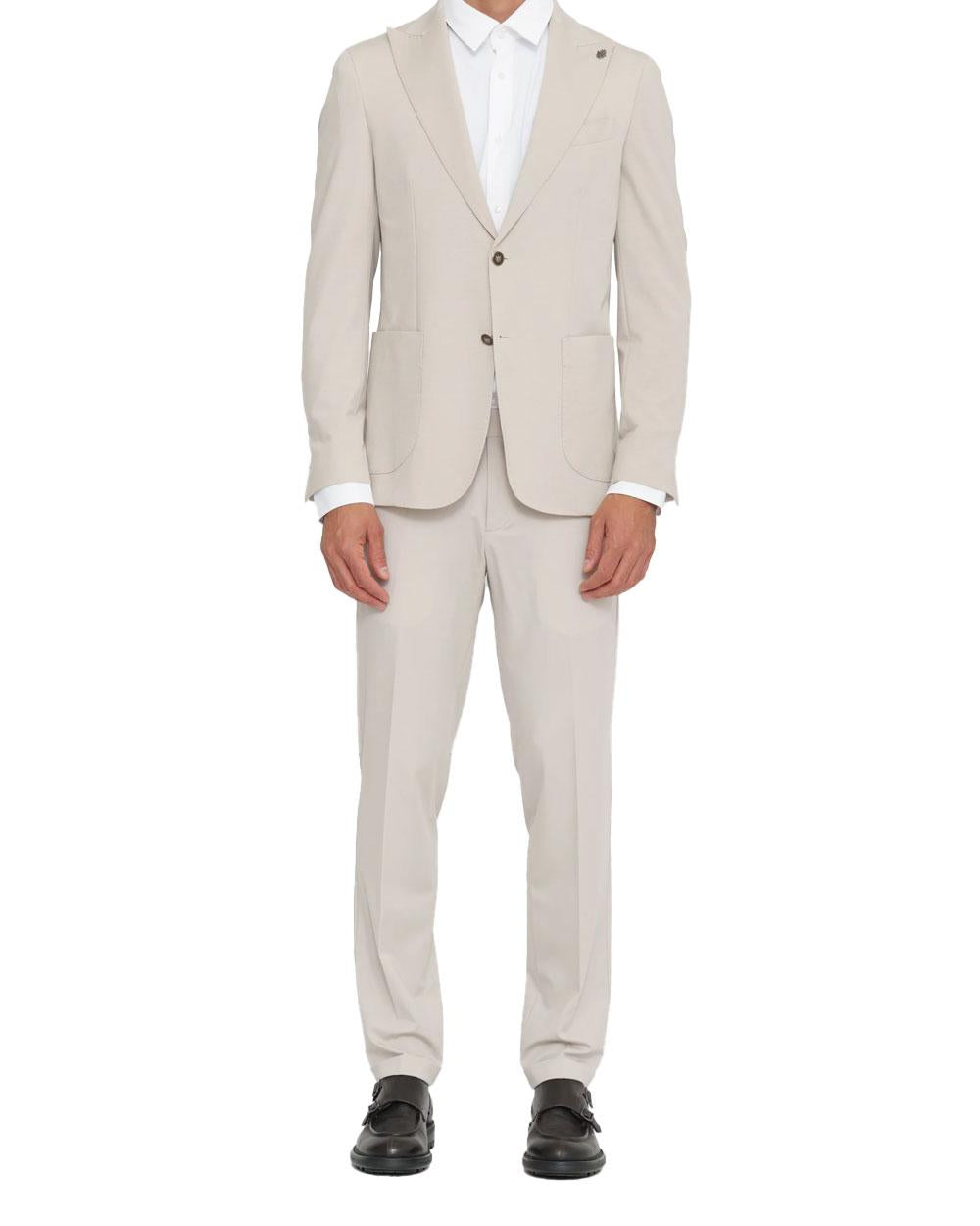DANIELE ALESSANDRINI Abito Daniele Alessandrini uomo DUAM0018LY0019 beige monopetto DUAM0018LY0019 2002 