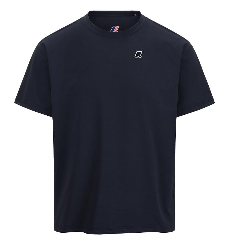 K-WAY T-shirt K-way uomo K61279W K89 blu graphite K61279W K89 