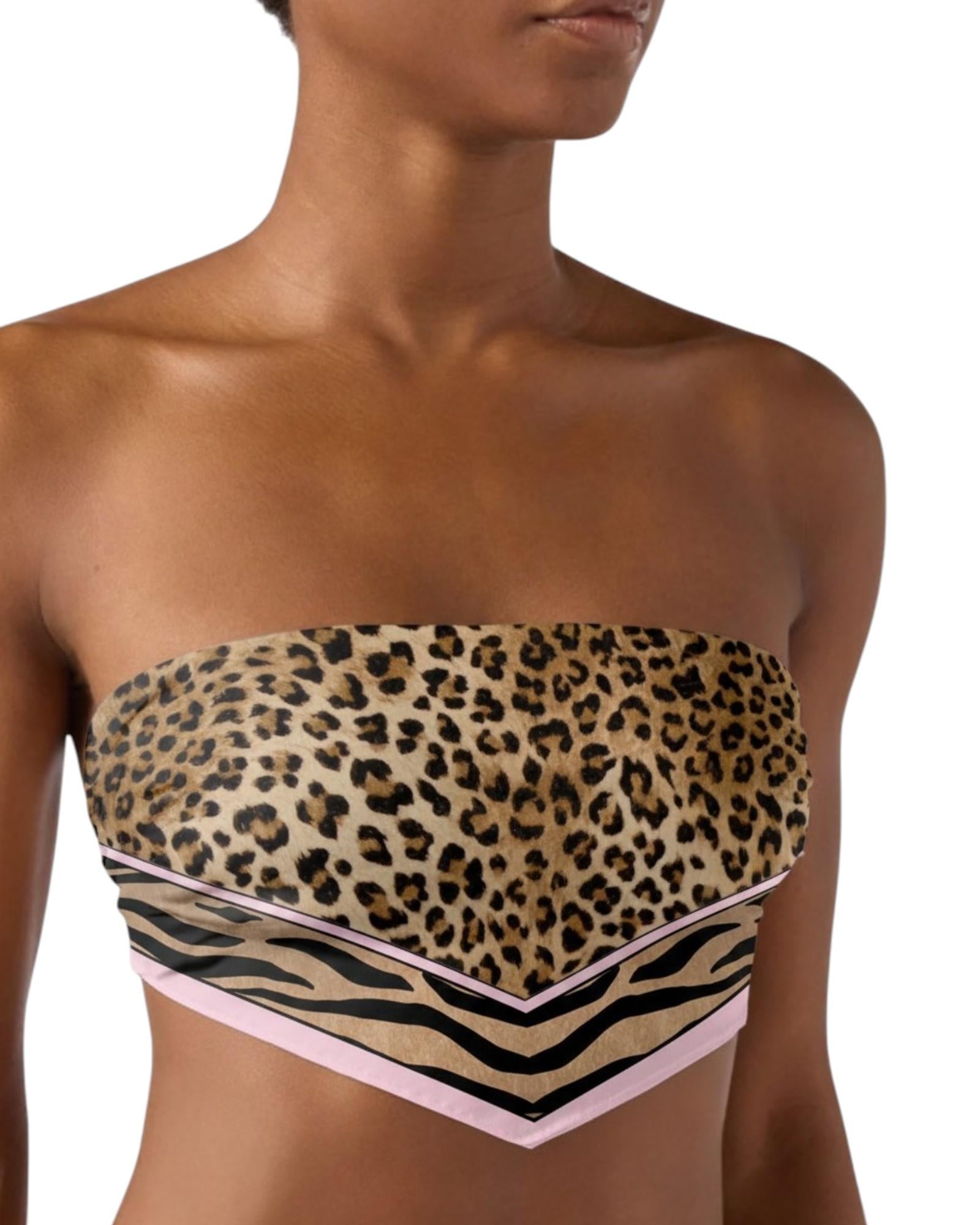 MC2 SAINT BARTH Bikini top MC2 SAINT BARTH donna RIO0001 09531L 1921 Marrone Rosa RIO000109531L 1921 
