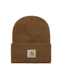 Cappello CARHARTT WIP uomo I020222 Hamilton brown acrilico risvolto elasticizzato logo