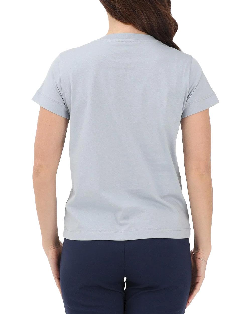 PINKO T-shirt PINKO donna 100373A34F Azzurra girocollo manica corta cotone<BR/> 100373A34F E87 