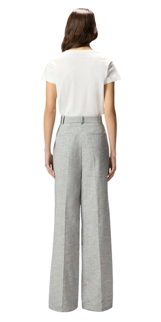 PINKO Pantalone Pinko donna 106918A3AS ZZ2 Brescello fiammati Grigio<BR/> 106918A3AS ZZ2 