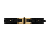 Cintura donna Elisabetta Franchi CT50S61E2110 pelle Nero