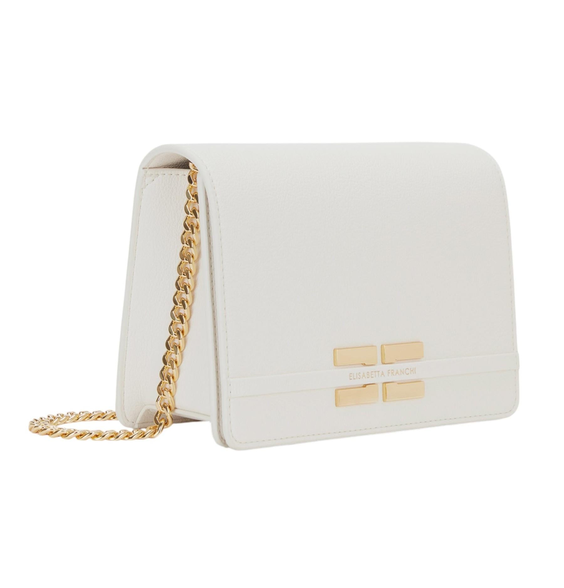 ELISABETTA FRANCHI Borsa donna Elisabetta Franchi BS39A61E2193 Burro<BR/> BS39A61E2 193 