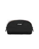 Unisex K-WAY K4133GW BLAIR Pouch Black grosgrain pocket logo
