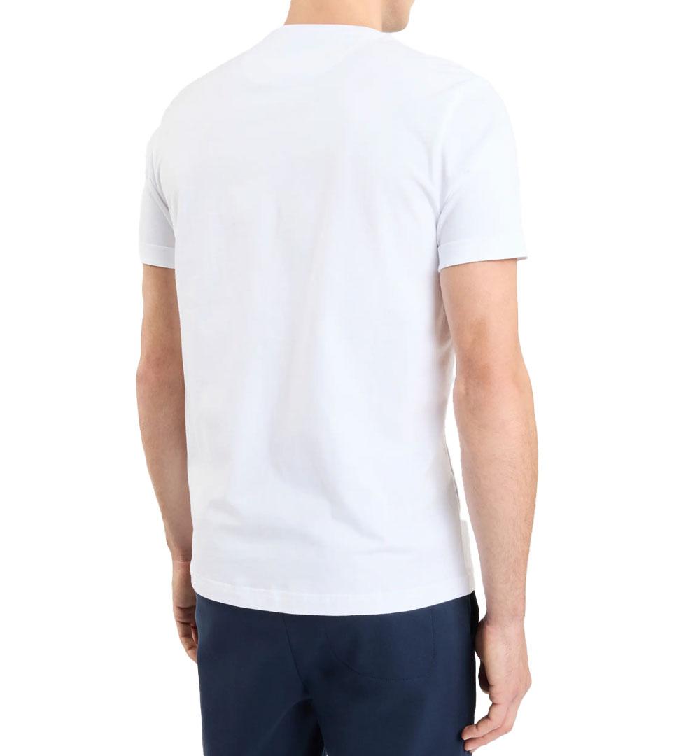FAY T-shirt Fay uomo NPMB3501330UCXB bianca NPMB3501330UCXB 001 