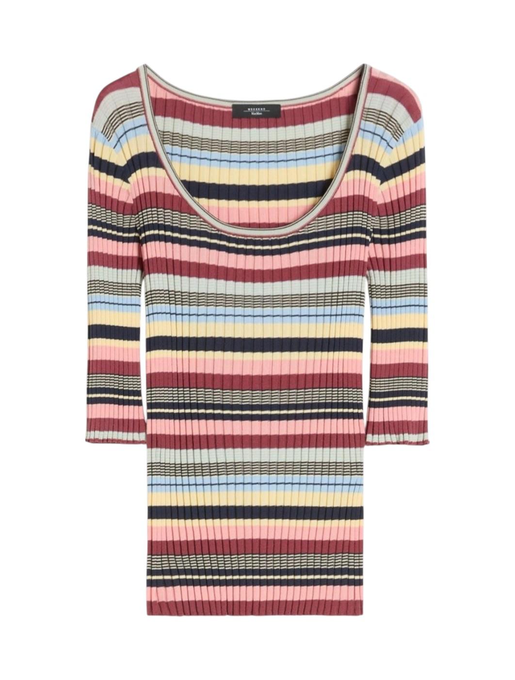 WEEKEND Maglia Weekend donna 2615361032600 013 Guglia in filato stretch Multicolor<BR/> 2615361032600 013 