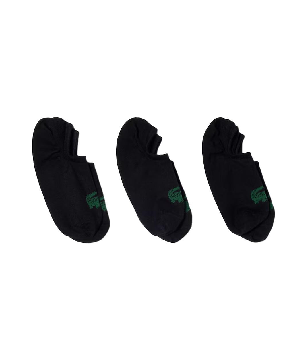 LACOSTE Calzini LACOSTE uomo RA7872 Neri cotone coccodrillo RA7872 031 