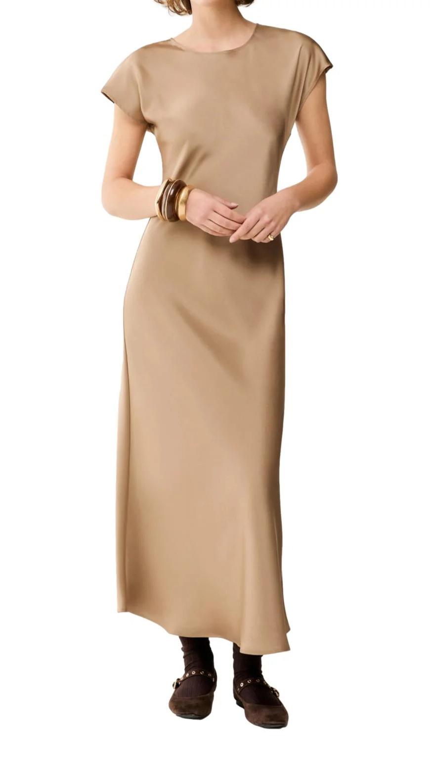 PENNYBLACK Abito Pennyblack donna 2611221052200 006 Effetto raso Sabbia<BR/> 2611221052200 006 