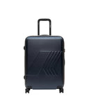 Trolley K-WAY uomo EUDOXIEUR LOGO K81439W Blu logo stampato all over tasca