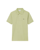 Men's LACOSTE polo shirt L1212 Green classic fit ribbed buttons