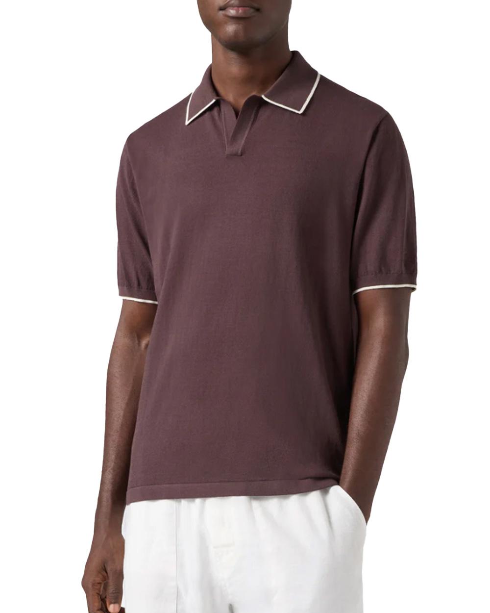 MC2 SAINT BARTH Polo MC2 SAINT BARTH uomo SLOAN SLO001400098L Testa di moro SLO001400098L 18 