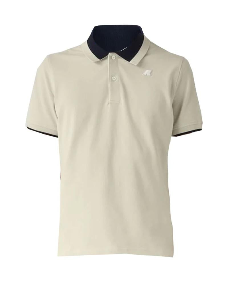 K-WAY Polo K-way uomo K1125FW 634 beige VENTOUX PIQUE K1125FW 634 