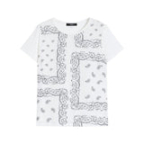 T-shirt Weekend donna 2615941072600 001 Genio in tela di puro lino ricamata stretch Bianco Nero