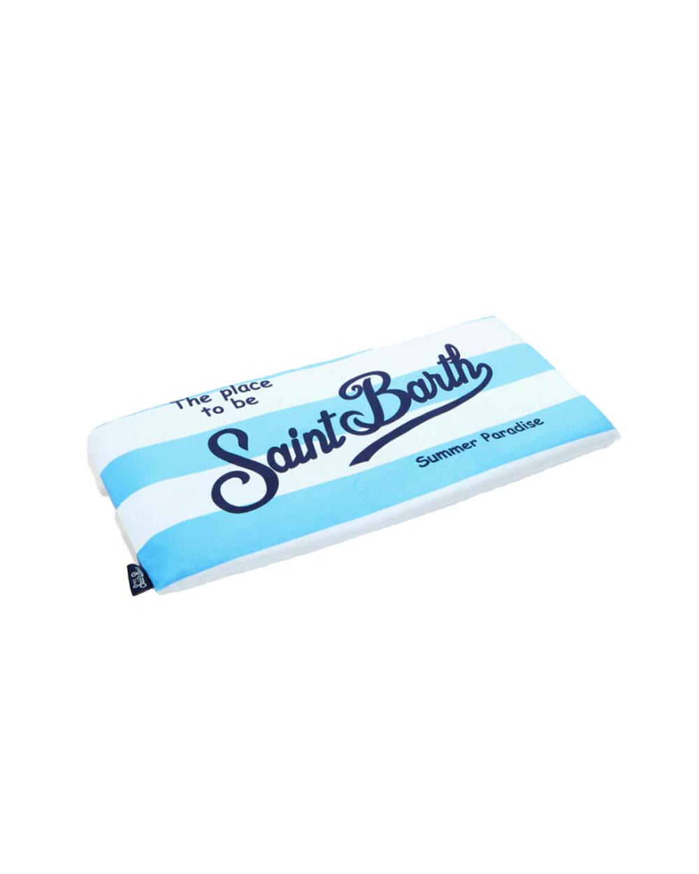 MC2 SAINT BARTH Telo mare MC2 SAINT BARTH unisex Stripes Pop AID000102689L Azzurro righe all over logo stampato<BR/> AID000102689L 31 